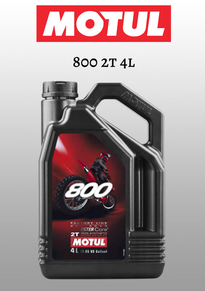 MOTUL 800 OFF ROAD 2T 4L | Just Bike Tyre