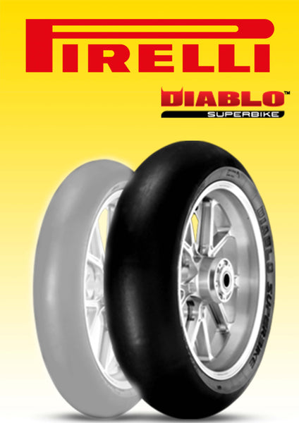 Pirelli Diablo SuperBike Full Slick 180/60-17 SC2 | Just Bike Tyre