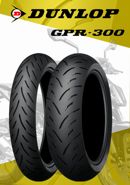 Dunlop GPR 300 120/70-17 & 190/50-17 COMBO | Just Bike Tyre