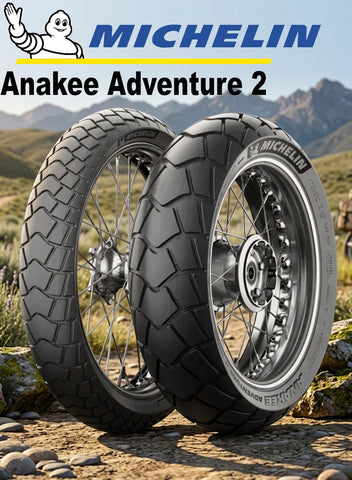 Michelin Anakee Adventure 2 120/70-19 & 170/60-17 COMBO