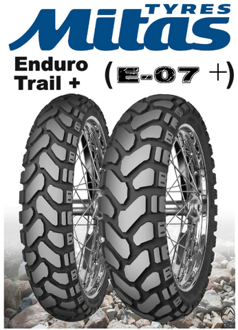 Mitas Enduro Trail+ (E 07+) 120/70-19 & 170/60-17 COMBO