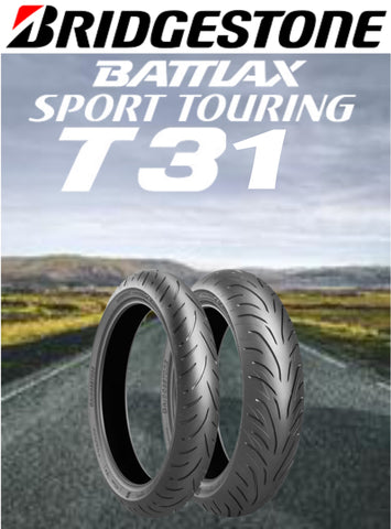Bridgestone Battlax T31 120/70-17 & 190/55-17 COMBO