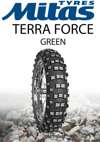 MITAS TERRA FORCE EF Single Green 120/90-18