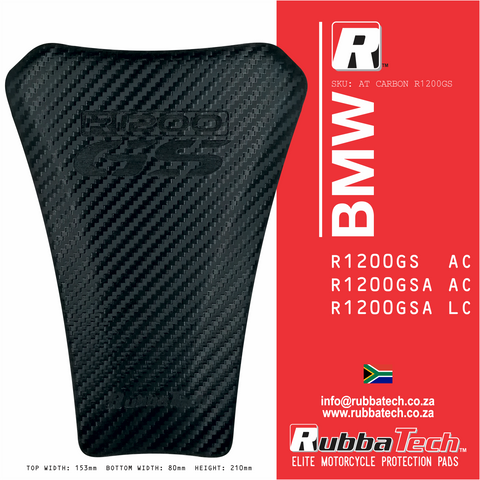 BMW Rubbatech Tank Pad R1200GS,R1200GS AC ,R1200GSA AC,R1200GSA LC