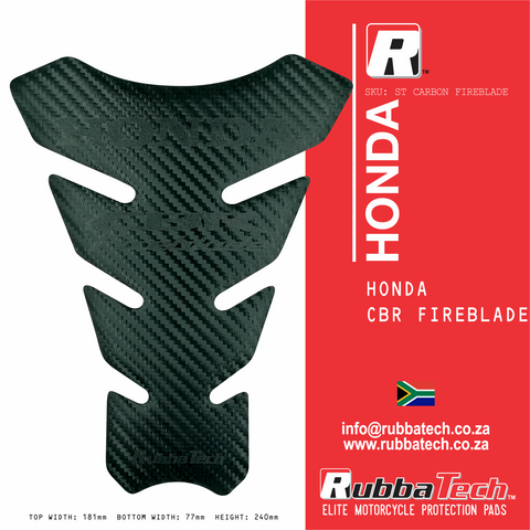 Honda Rubbatech Tank Pad all HONDA FIREBLADE SUPERBIKE MODELS