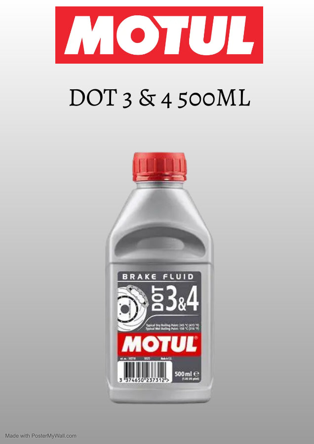 MOTUL DOT 3 & 4 500ML