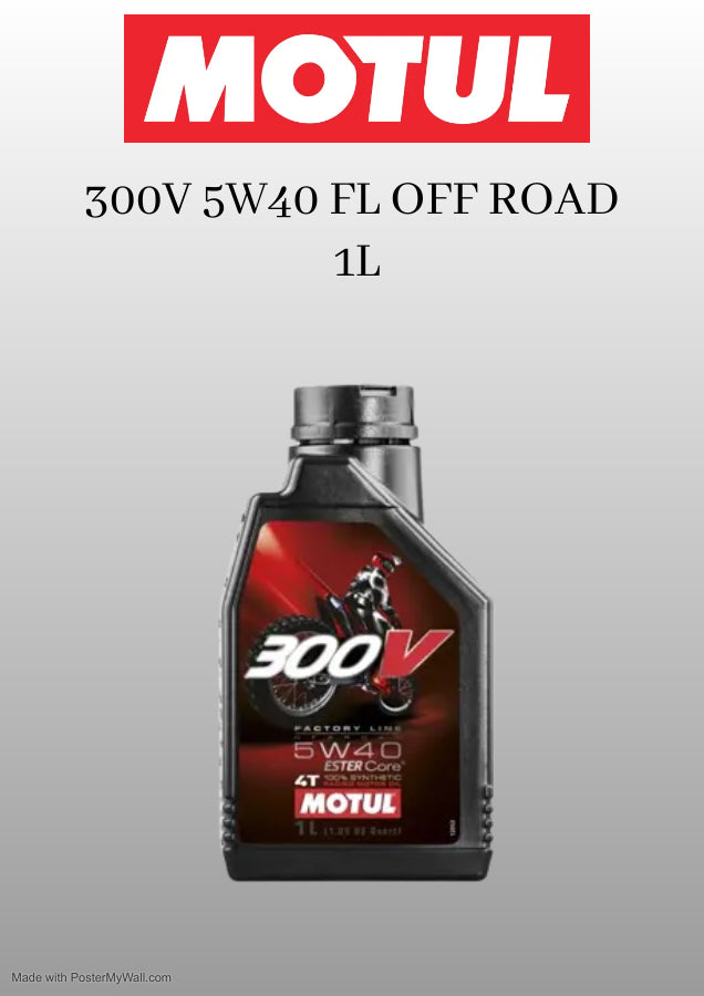 MOTUL 300V 5W40 FL OFF ROAD 1L