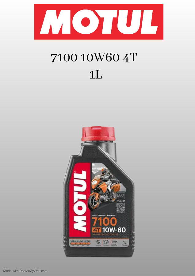 MOTUL 7100 10W60 4T 1L Just Bike Tyre