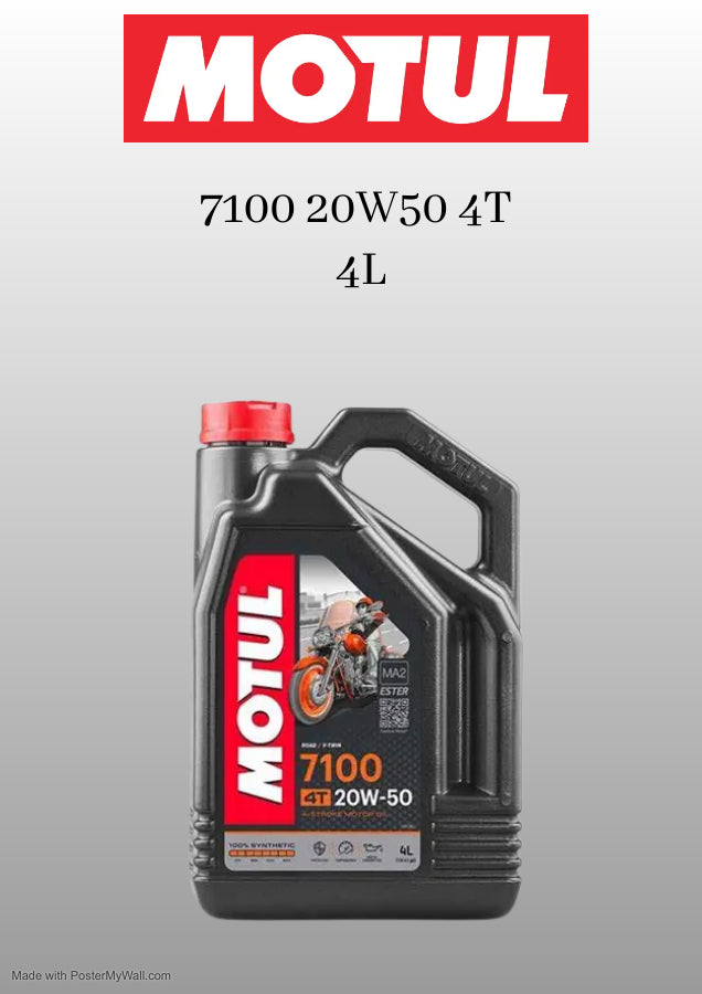 MOTUL 7100 20W50 4T 4L