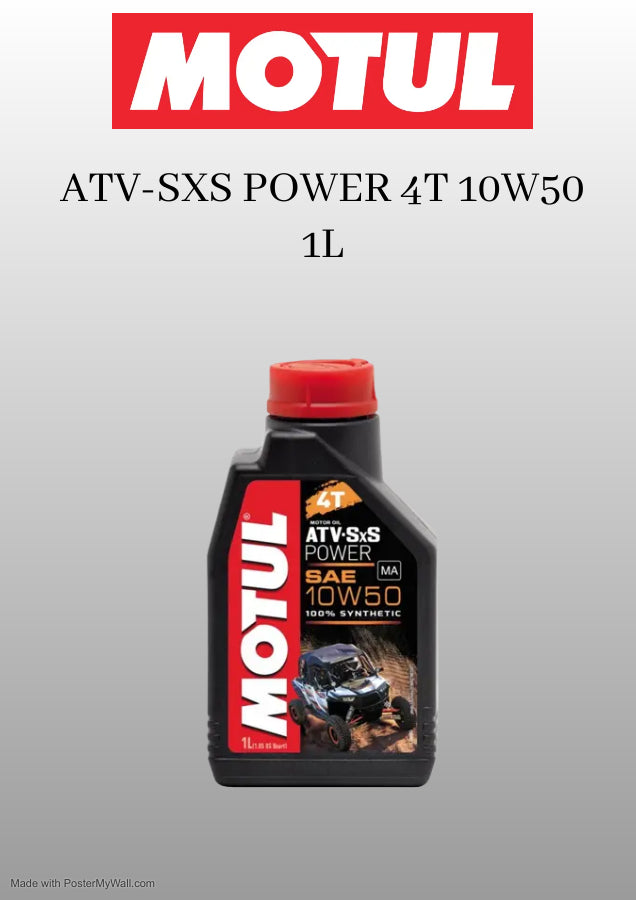 MOTUL ATV-SXS POWER 4T 10W50 1L