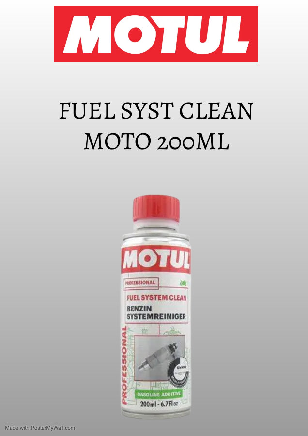 MOTUL FUEL SYSTEM CLEAN MOTO 200ML