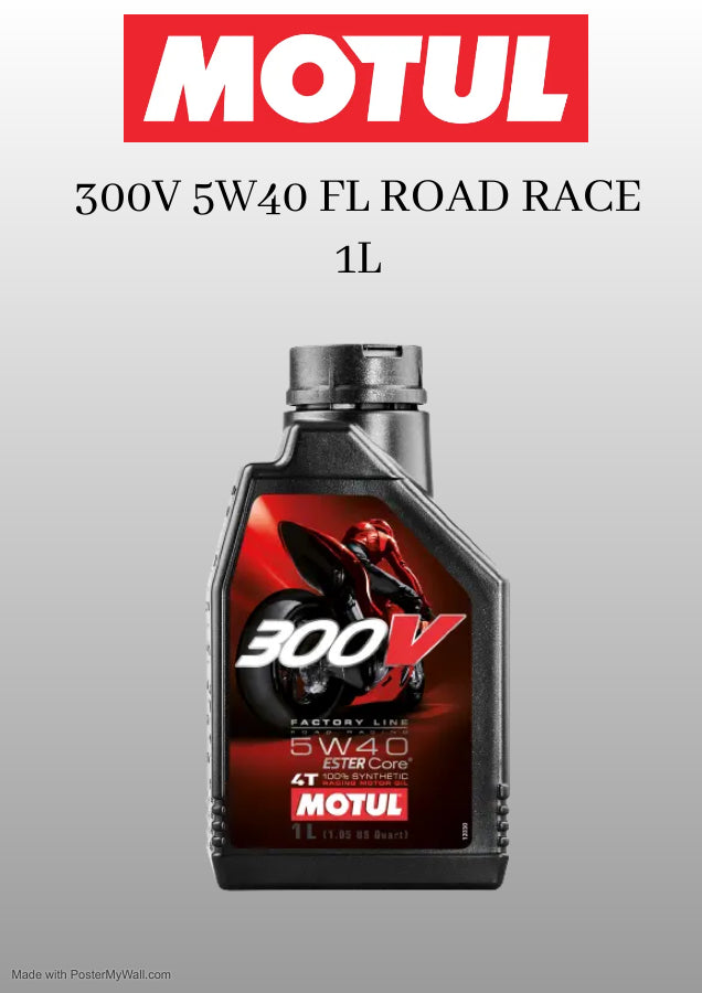 MOTUL 300V 5W40 FL ROAD RACE 1L