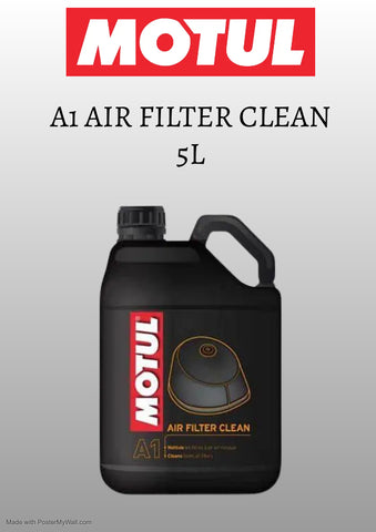 MOTUL A1 AIR FILTER CLEAN 5L