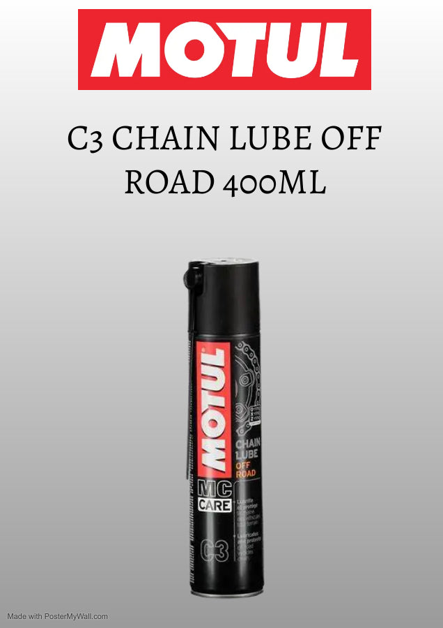 MOTUL C3 CHAIN LUBE OFF ROAD 400ML