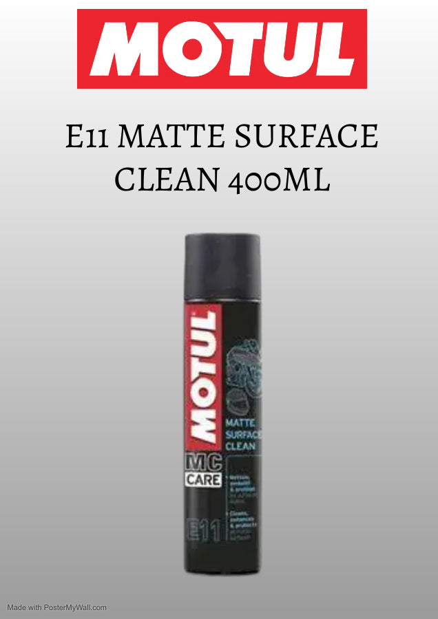 MOTUL E11 MATTE SURFACE CLEAN 400ML