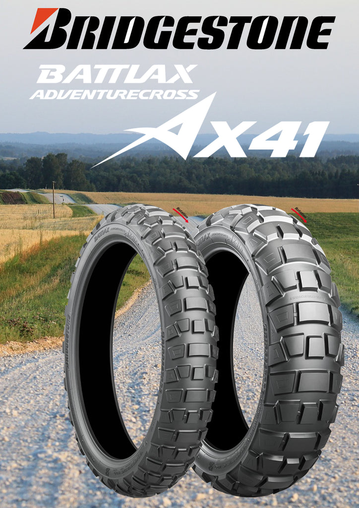 Bridgestone AX41 110/80-19 & 150/70-17 COMBO