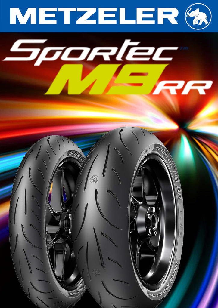 Metzeler M9 RR 120/70-17 & 200/55-17 COMBO