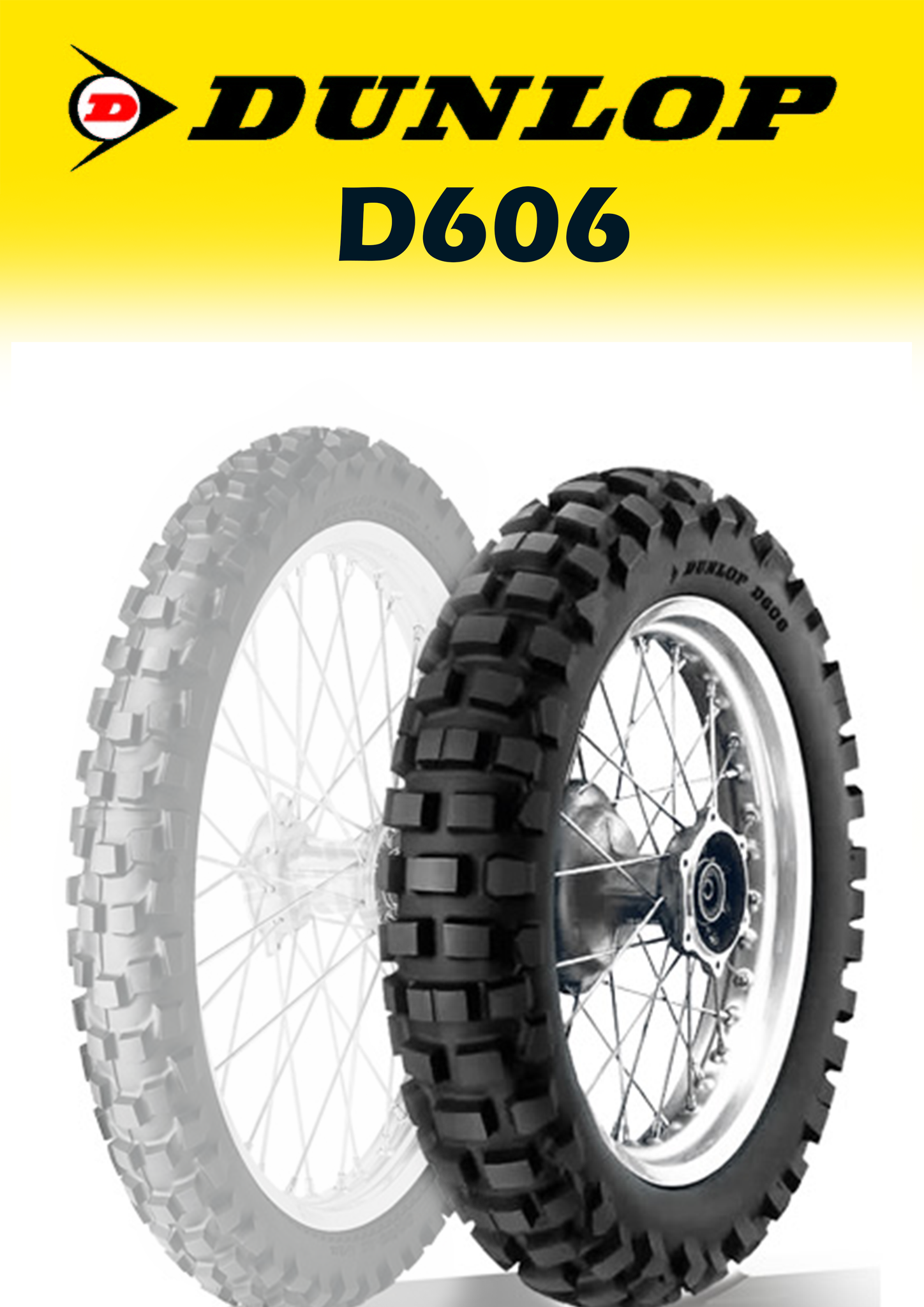 Dunlop D606 120/90/18 | Just Bike Tyre Dunlop D606 120/90/18 | Just Bike Tyre