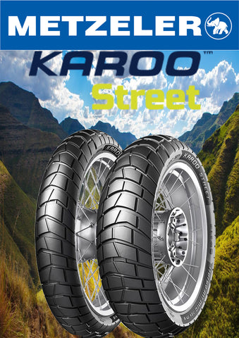 Metzeler Karoo Street 90/90-21 & 150/70-18 COMBO