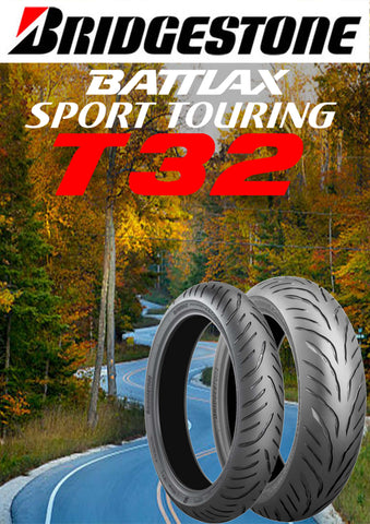 Bridgestone Battlax T32 120/70-17 & 190/55-17 COMBO